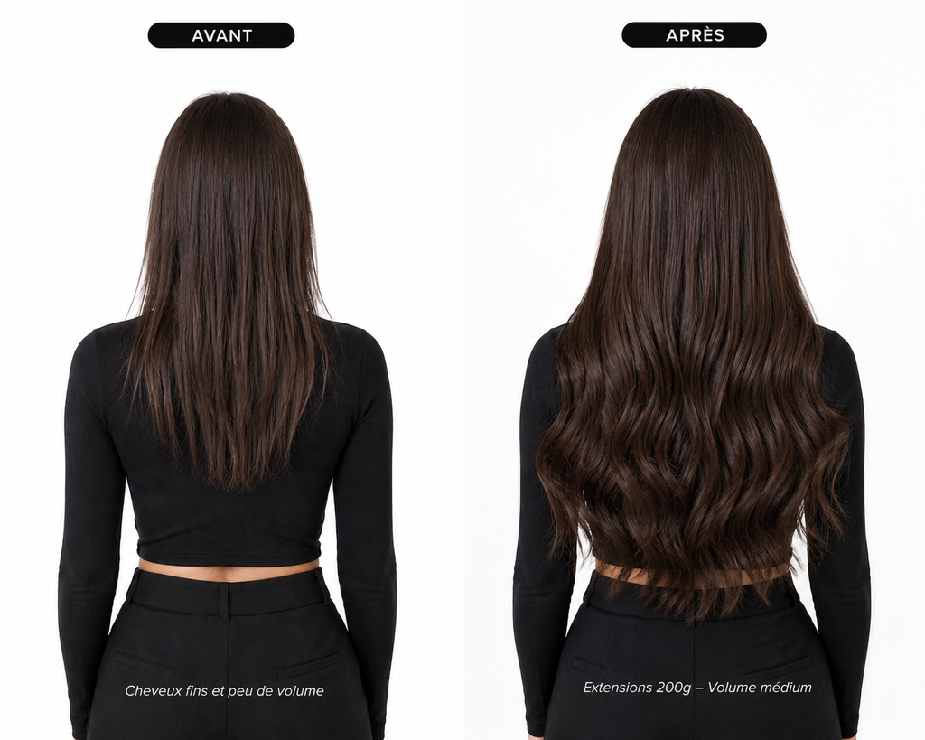 Extension à clips Medium Volume 200g